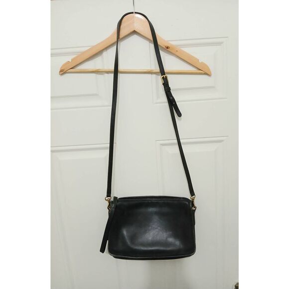 Vintage Coach Black Crossbody Bag - Picture 3 of 9